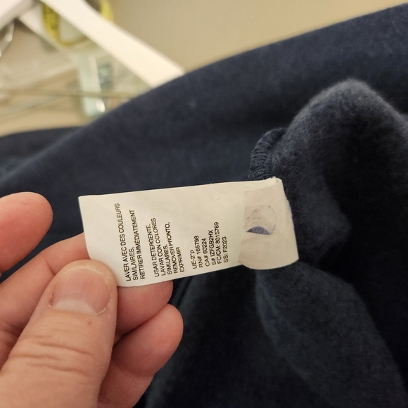 Izod Blue 1/4 Zip Sweater/ Sweatshirt Sz 2XL - Picture 5 of 9